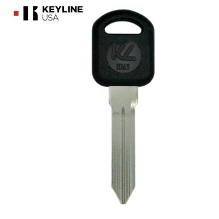 Keyline Keyline:B89-P / P1107 GM Metal Key - Plastic Head KLN-BB89-P